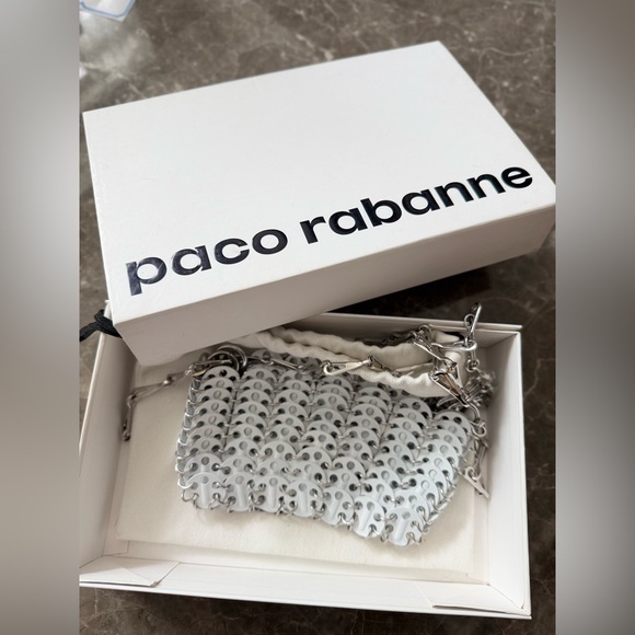 Paco Rabanne Off-White 1969 Nano Bag - Picture 3 of 16